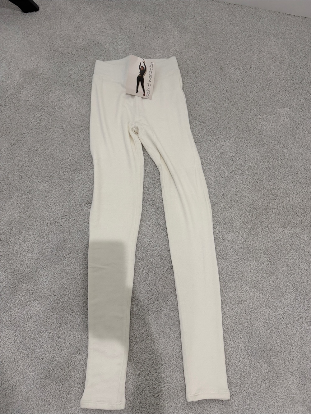 naked wardrobe Cream Kids Leggings